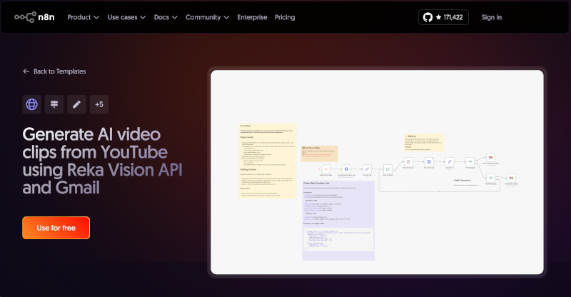 Nouveau template n8n de découpage Reka
